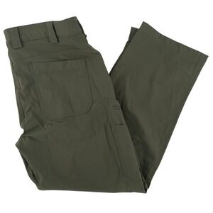 Duluth Mens 40x30 Flexpedition Relaxed Fit Packrat Pants Cargo Olive Green 71153